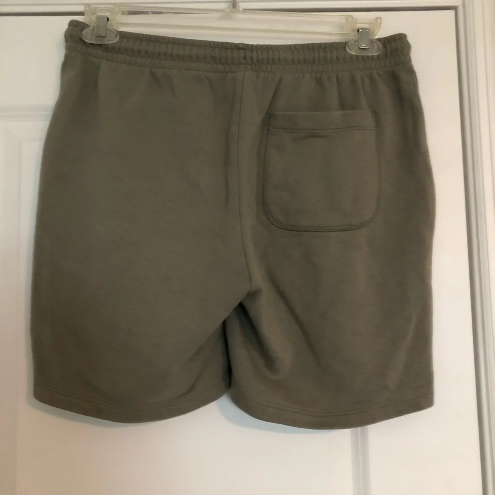 Hurley Men's Olive Green Pull-On Sweat Shorts